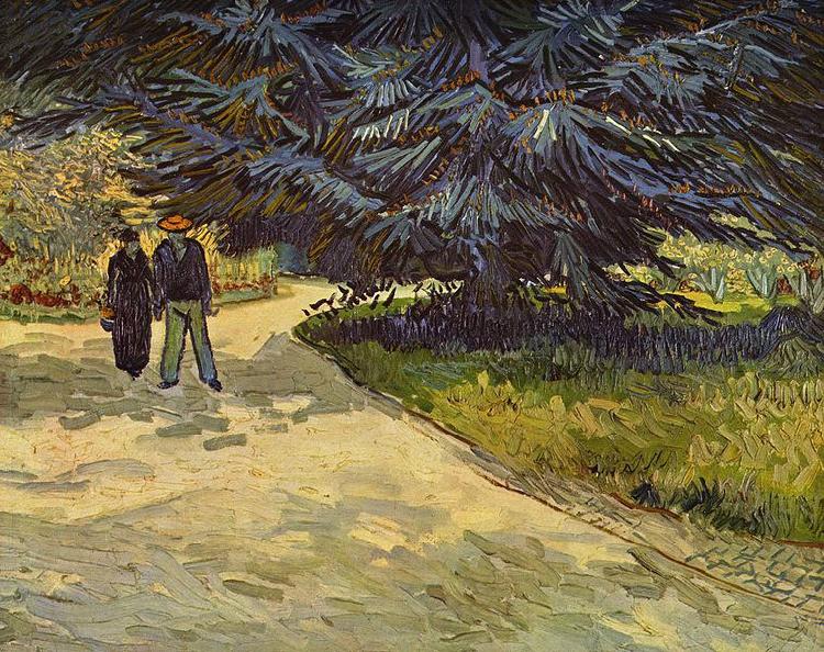 Vincent Van Gogh Park von Arles oil painting image